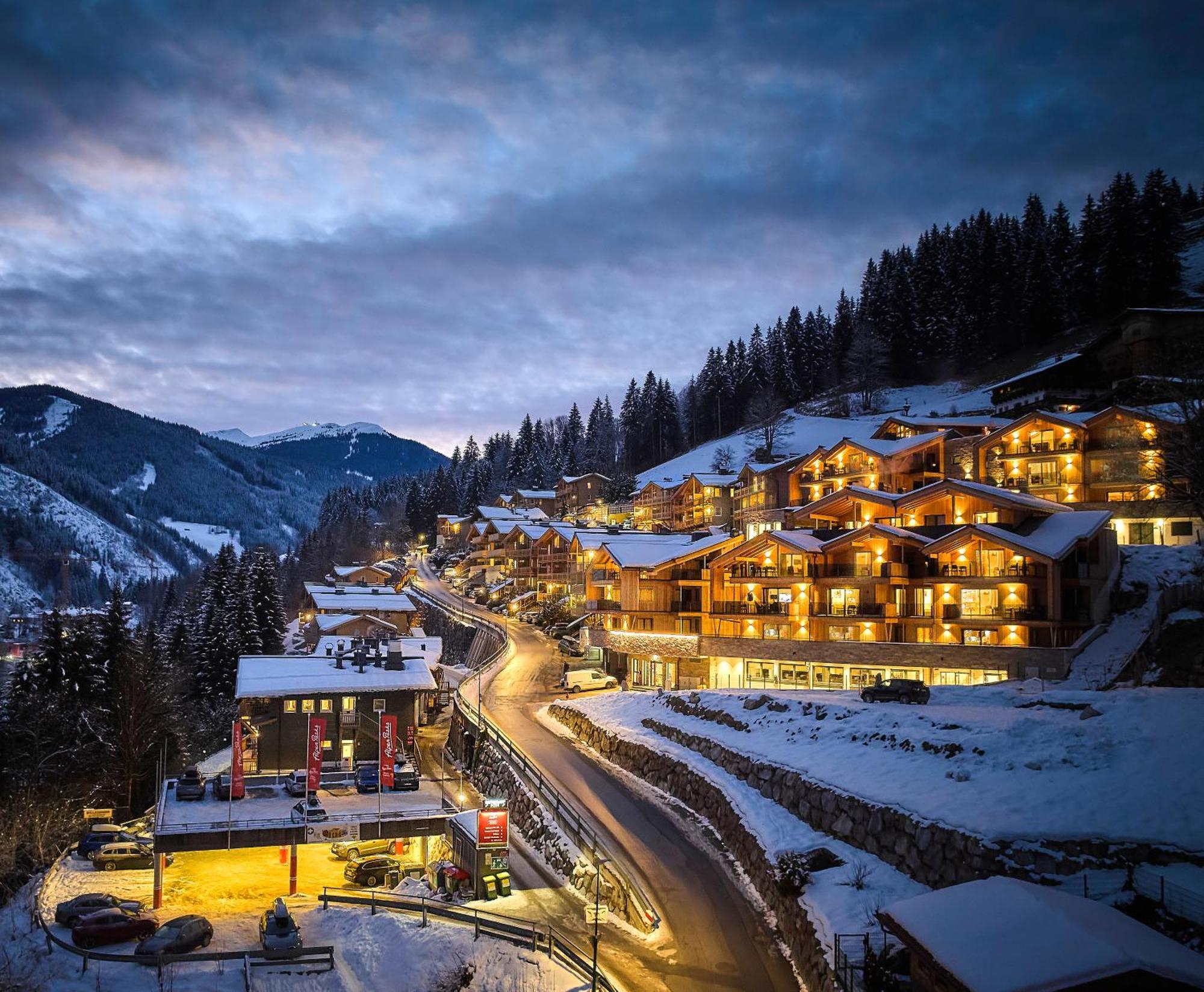 Alpenparks Premium Apartment Rehrenberg II フィーホーフェン エクステリア 写真