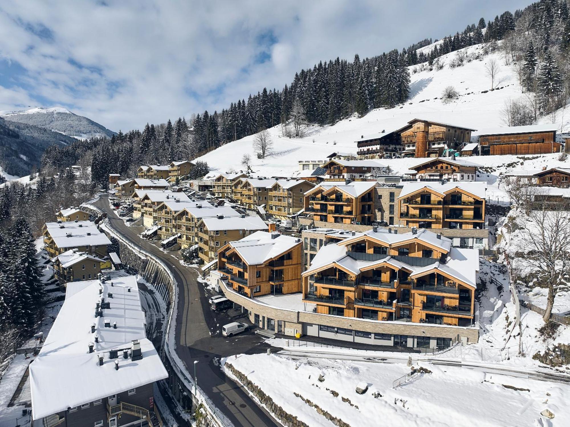 Alpenparks Premium Apartment Rehrenberg II フィーホーフェン エクステリア 写真