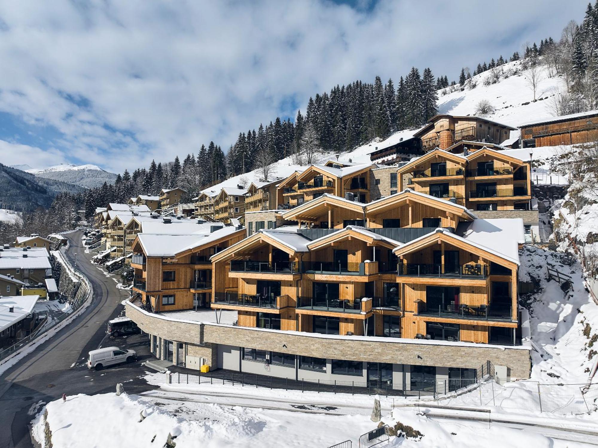 Alpenparks Premium Apartment Rehrenberg II フィーホーフェン エクステリア 写真