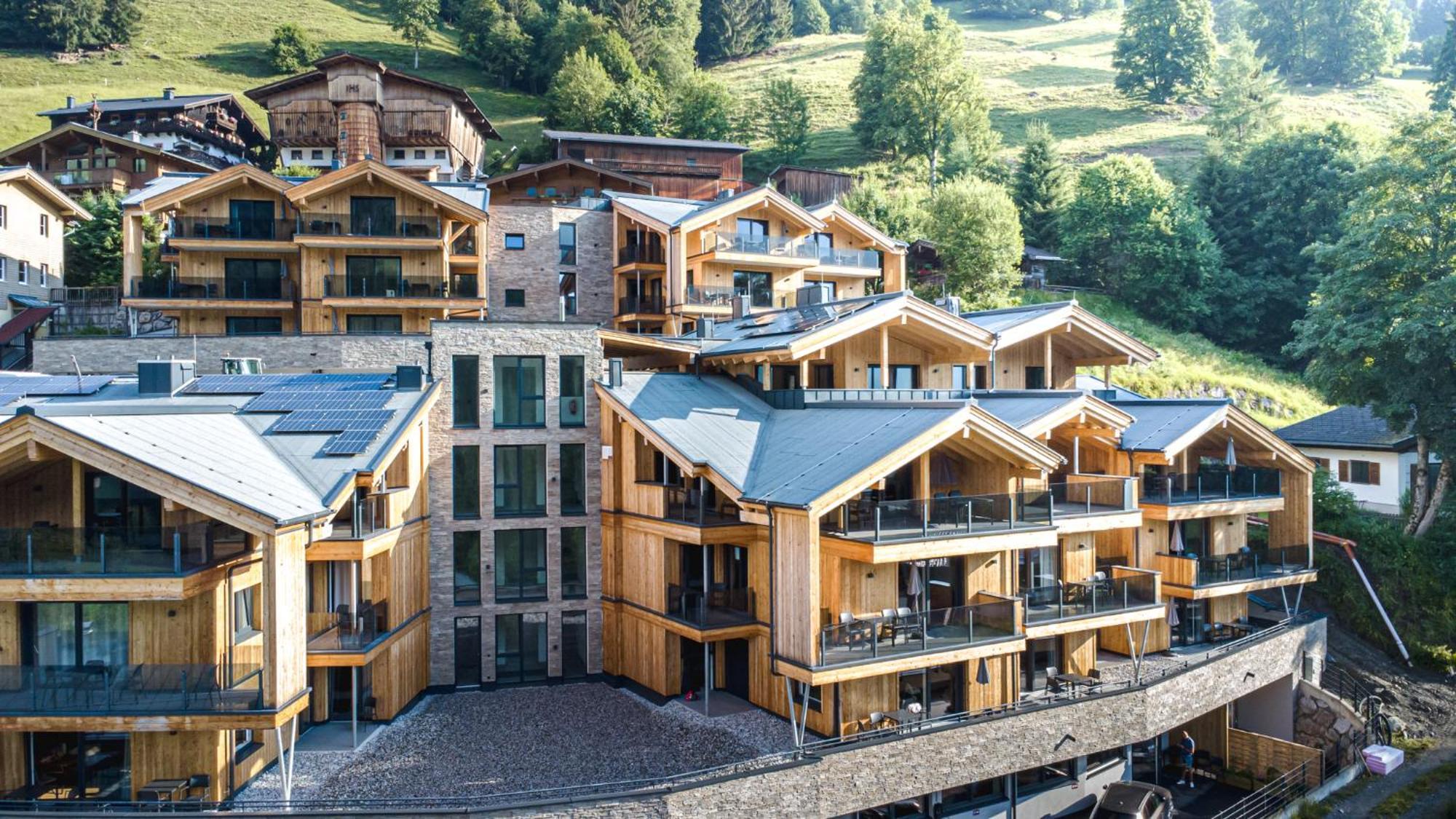 Alpenparks Premium Apartment Rehrenberg II フィーホーフェン エクステリア 写真